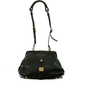Kooba Black Leather Crossbody Bag